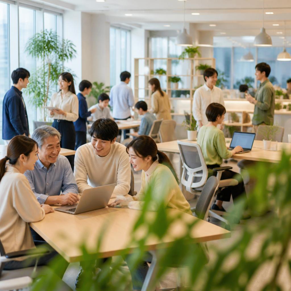 幅広い年齢層が活躍中